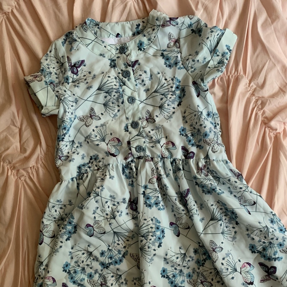 Blue Butterfly Dress 🦋